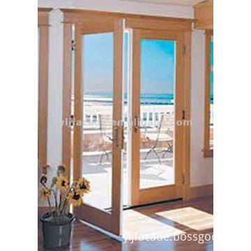 wooden french doors